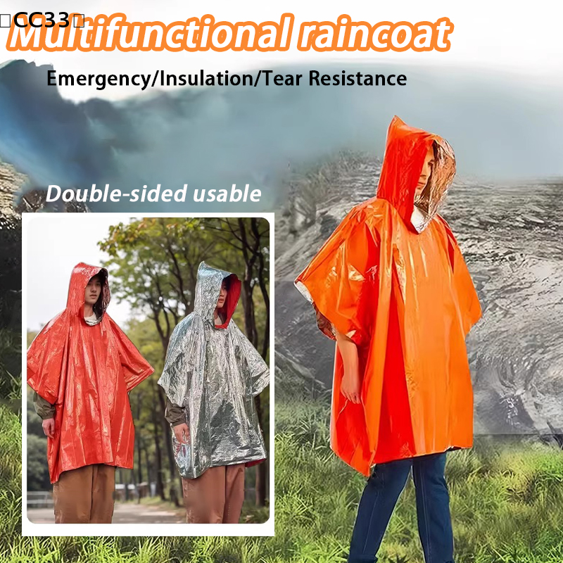 Emergency Survival Rain Hot Po - Survival Blanket Reflective avis et prix