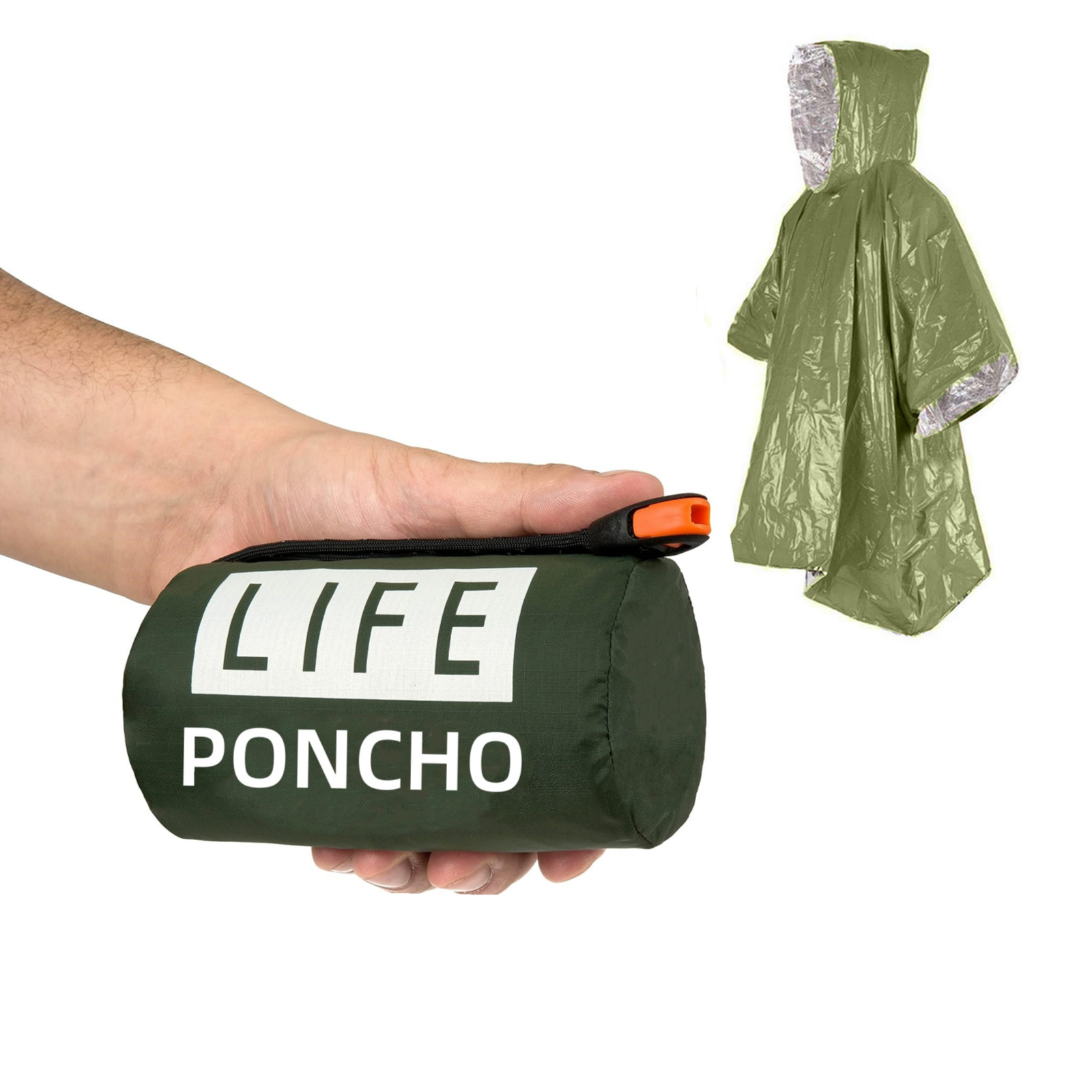 LIFE Emergency Survival Poncho - Survival Blanket Reflective avis et prix