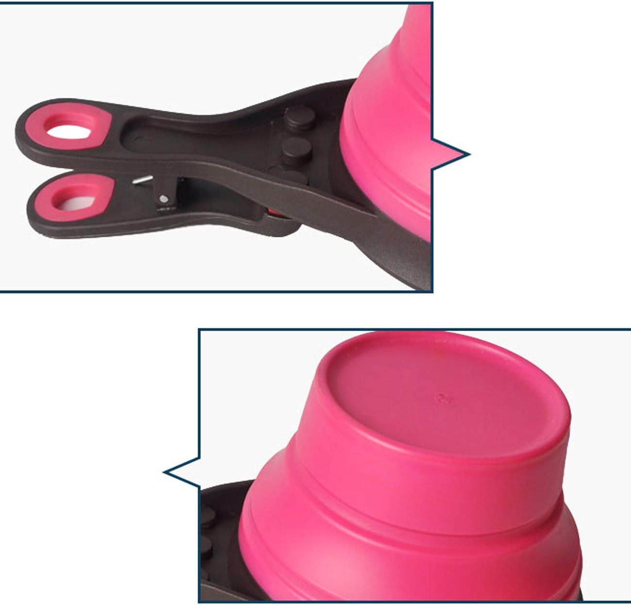 Collapsible Pet Scoop Silicone - Water Bag Collapsible avis et prix