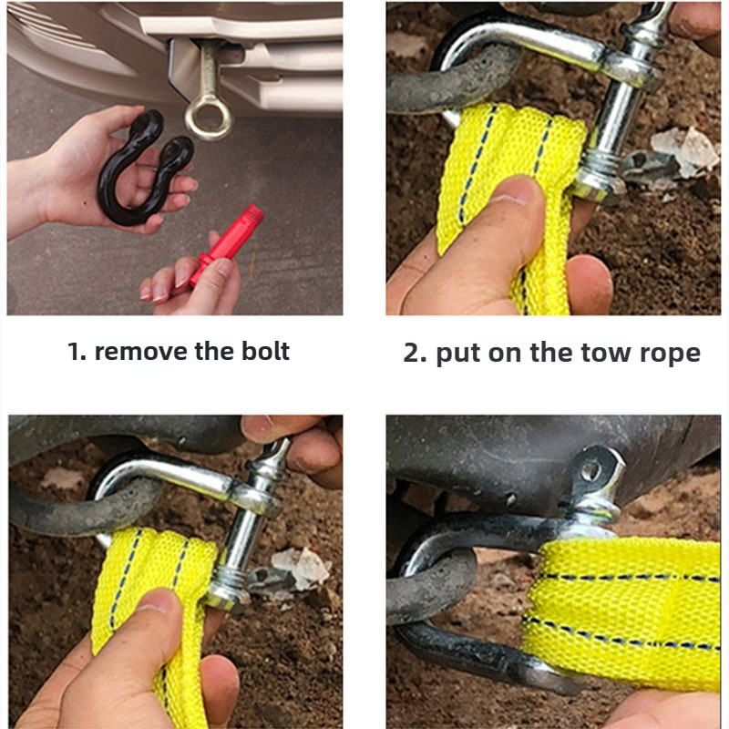 Car Trailer Rope Off Road Pull - Rescue Rope Throw avis et prix