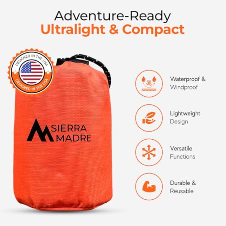 Emergency Sleeping Bag Ultrali - Emergency Mylar Tent avis et prix