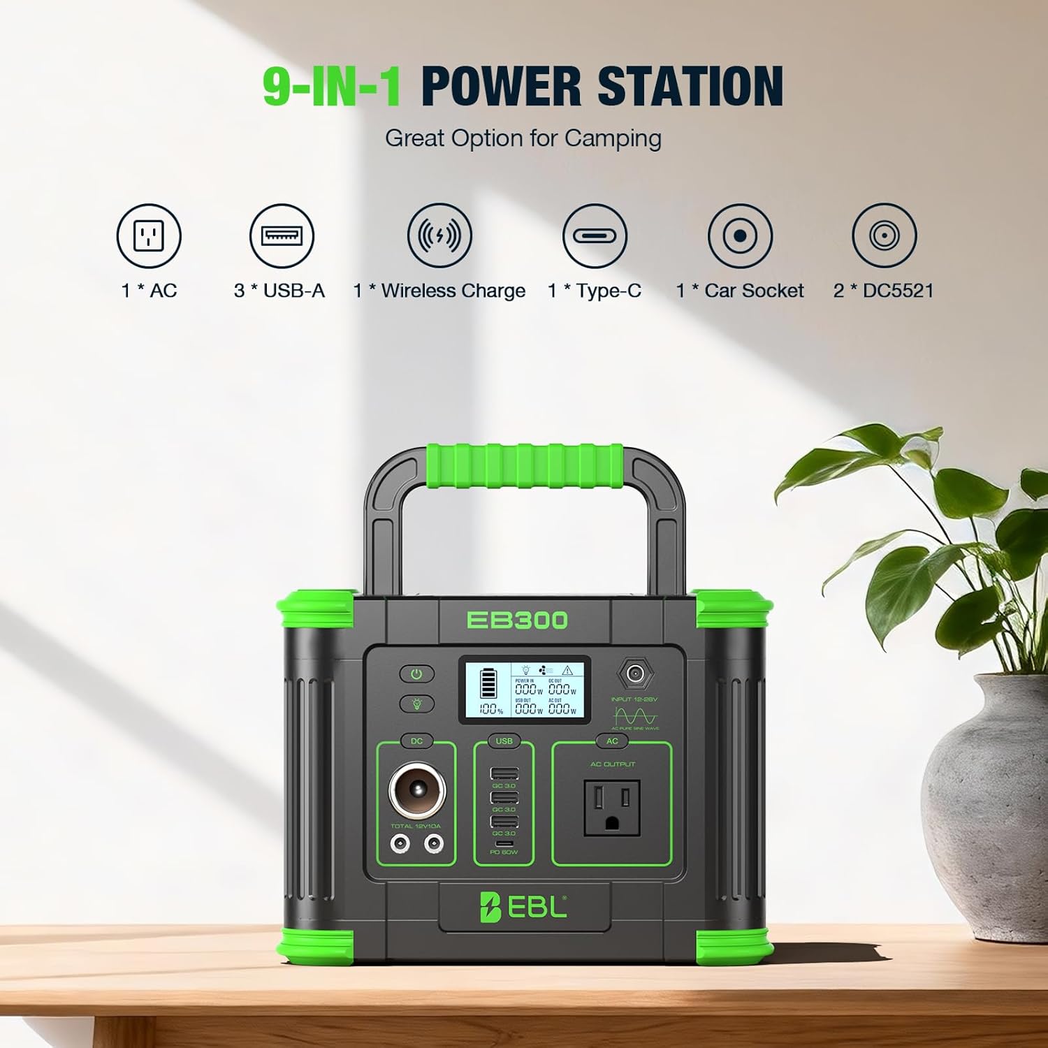 330W Portable Power Station 28 - Solar Emergency Charger avis et prix