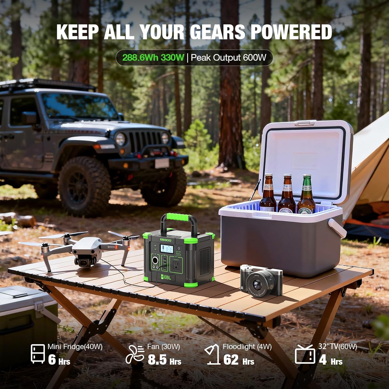 330W Portable Power Station 28 - Solar Emergency Charger avis et prix